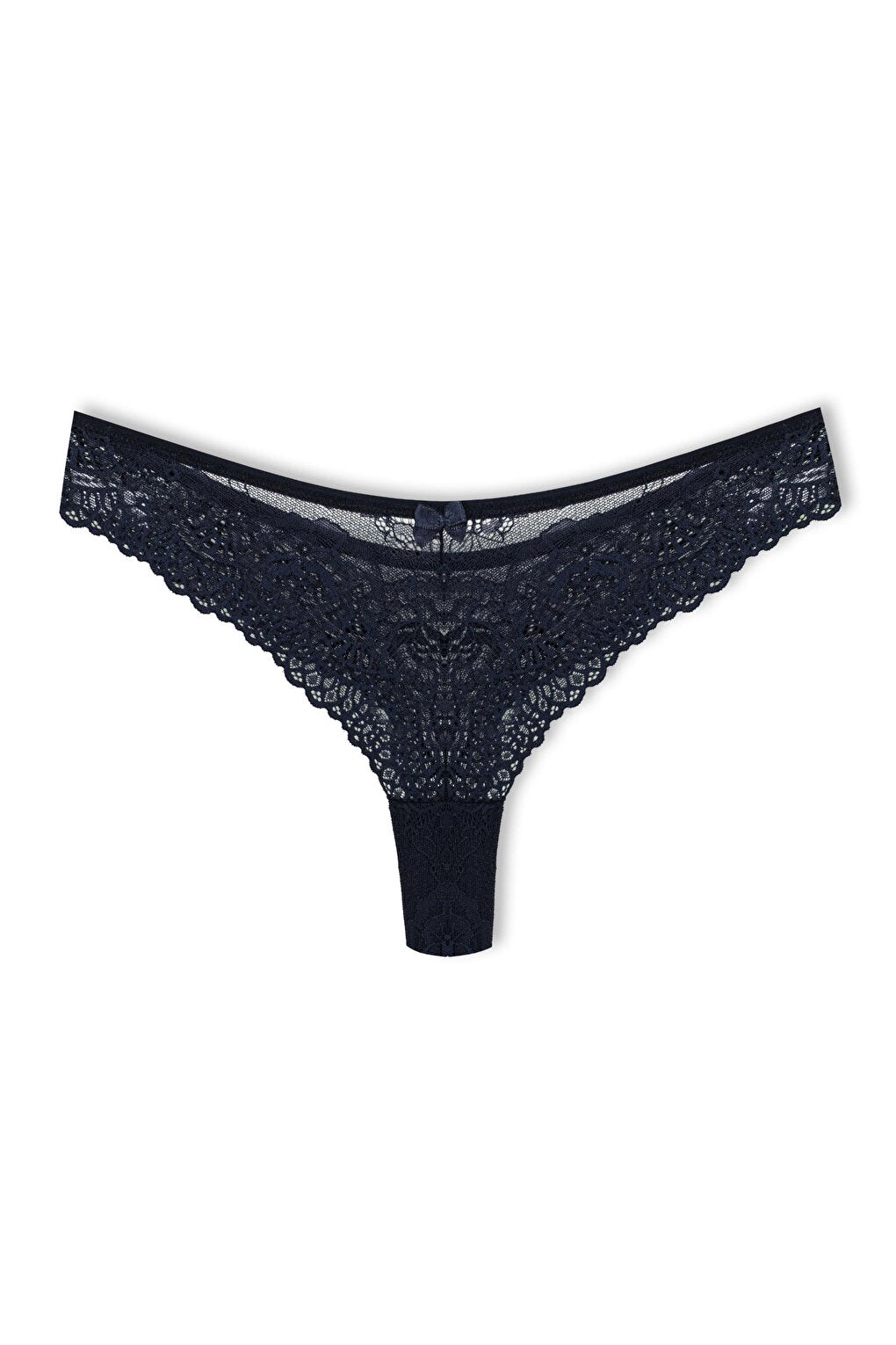 Lace High Waist Brazilian Women's Thong Panties 5-Piece