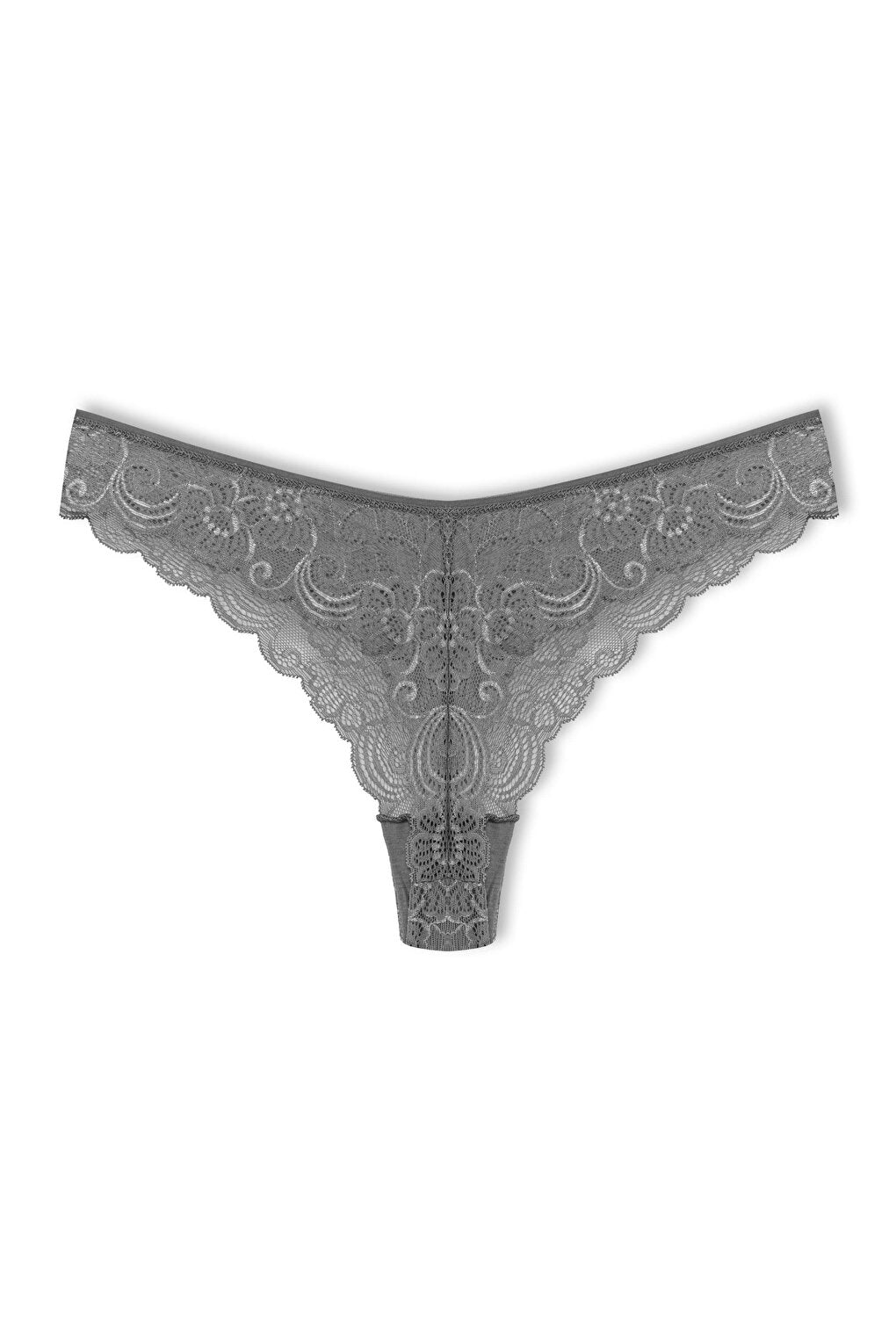 Lace High Waist Brazilian Women's Thong Panties 5-Piece