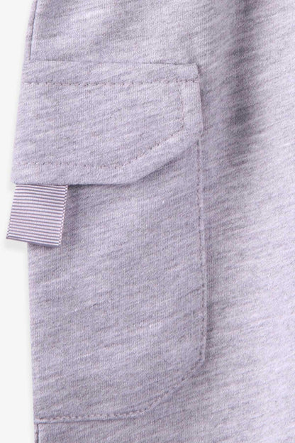 Boy Capri Light Gray Melange (Age 2-6)