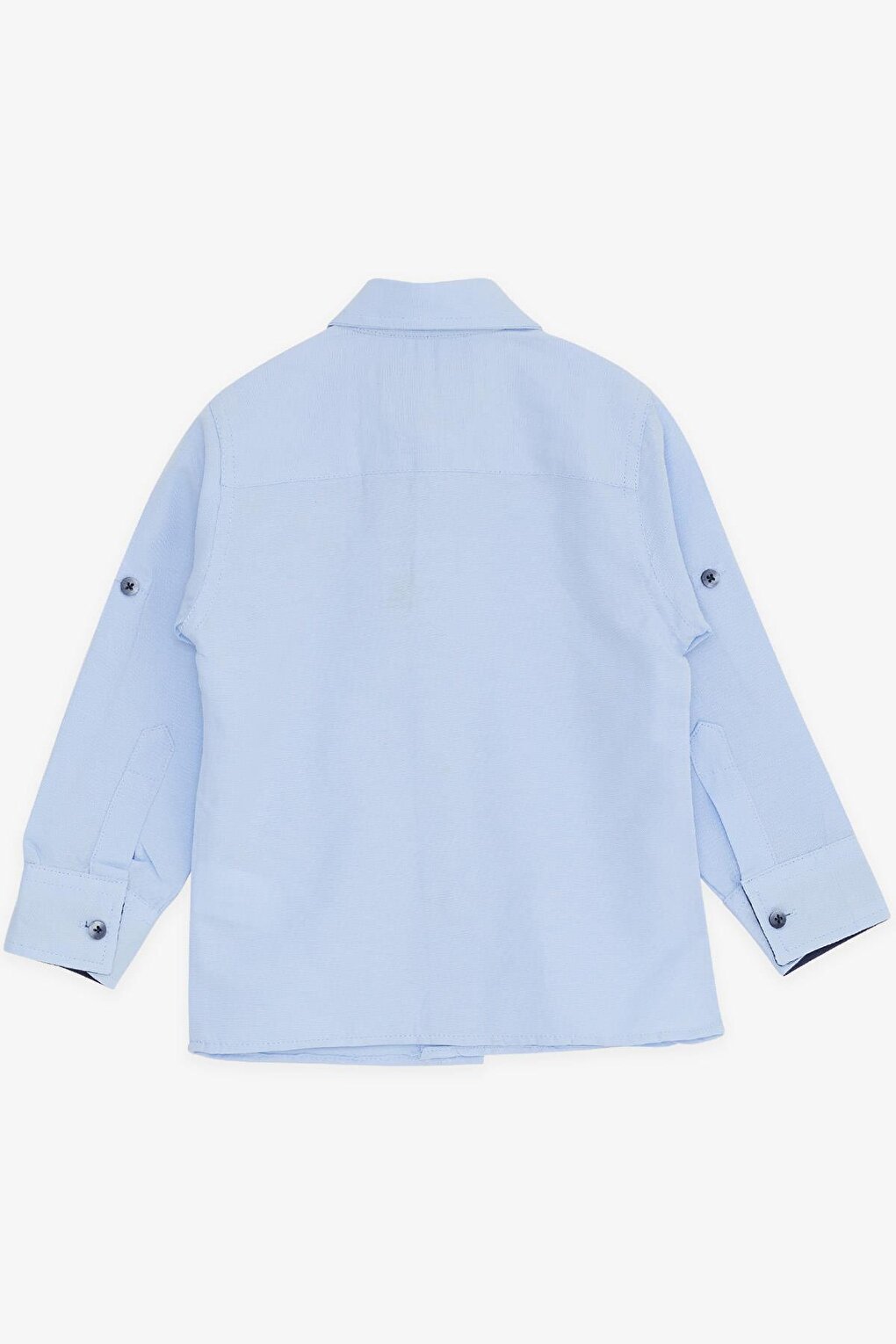 Boy's Shirt Blue with Bow Tie (Age 3-7)