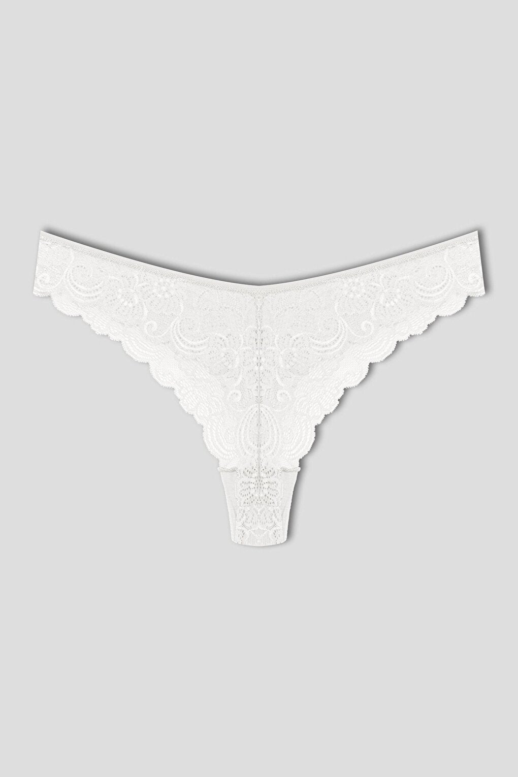 Lace High Waist Brazilian Women's Thong Panties