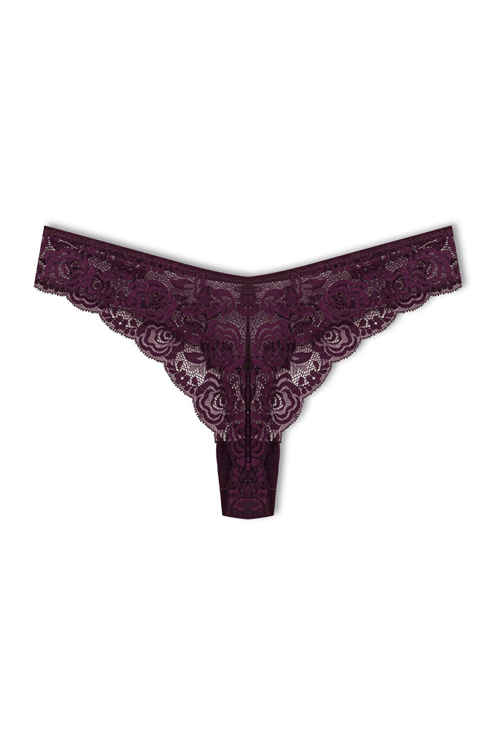 Lace High Waist Brazilian Women's Thong Panties