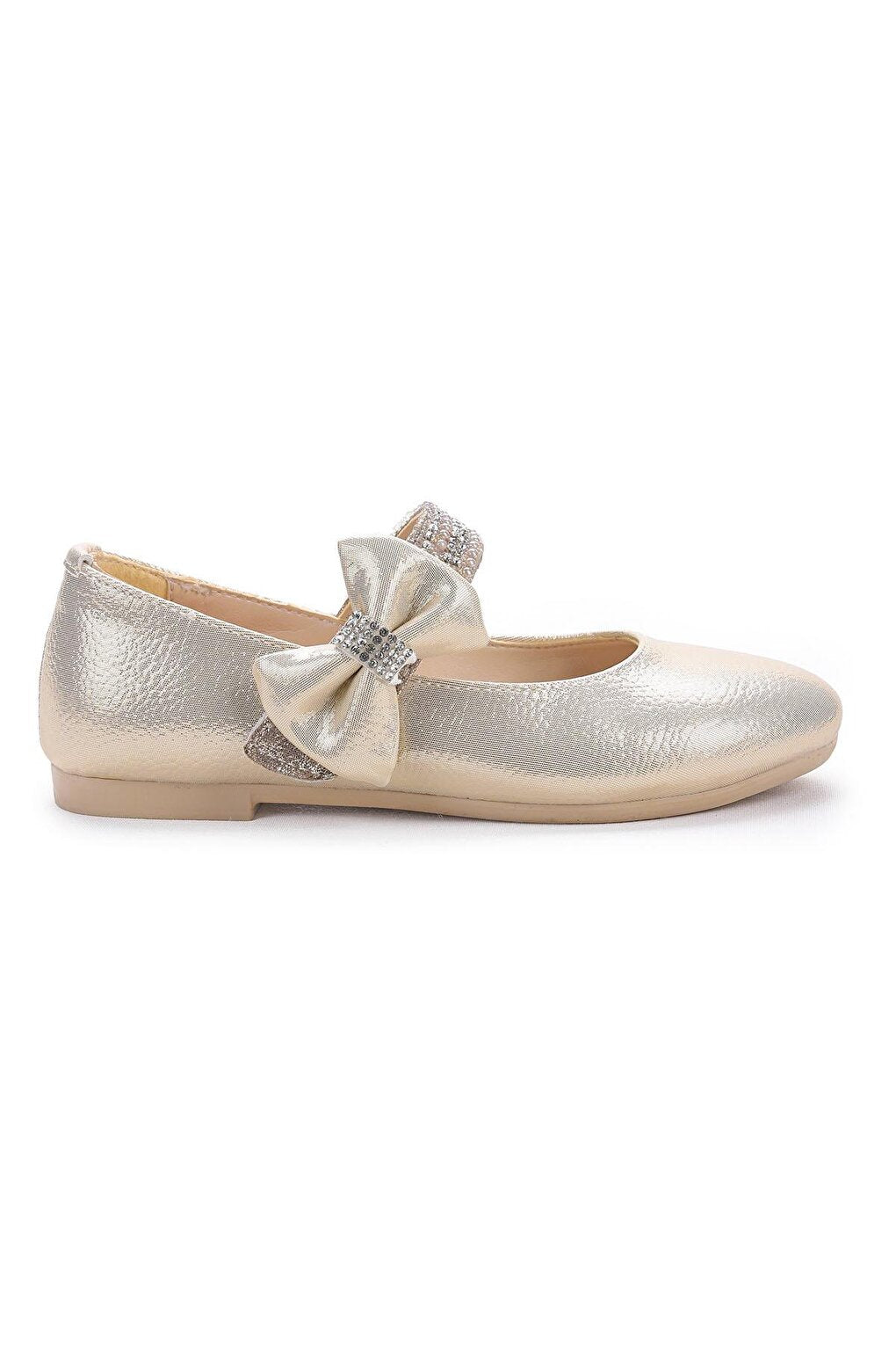 Velcro Girls' Stone Ballerina Shoes 252 Vakko