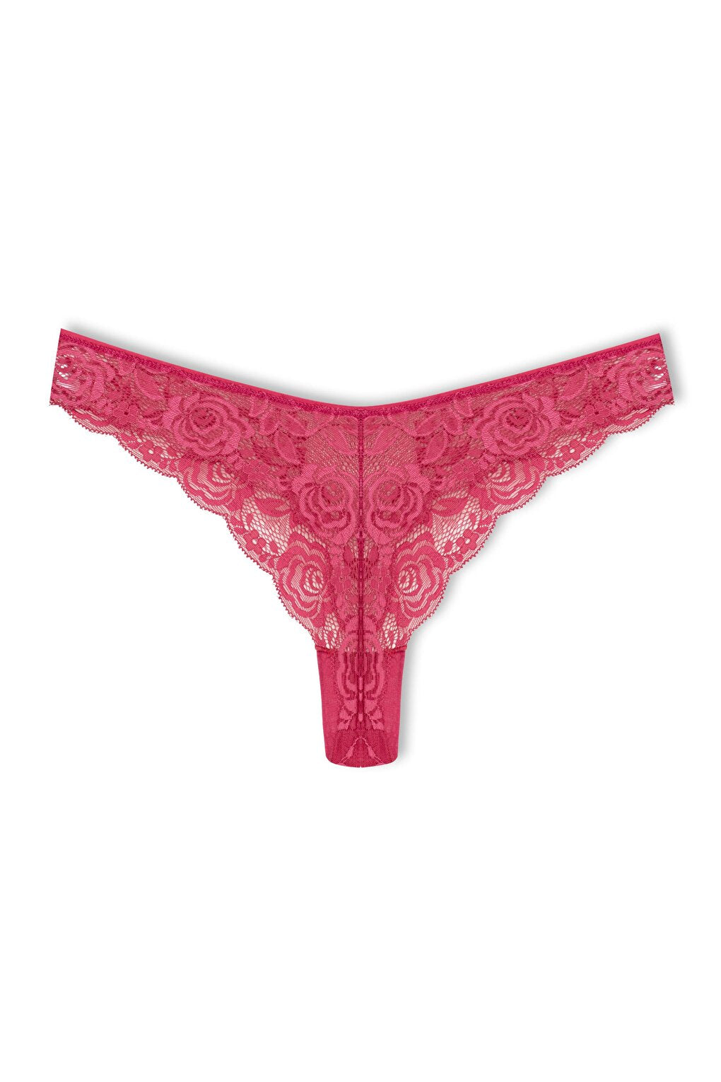 Lace High Waist Brazilian Women's Thong Panties