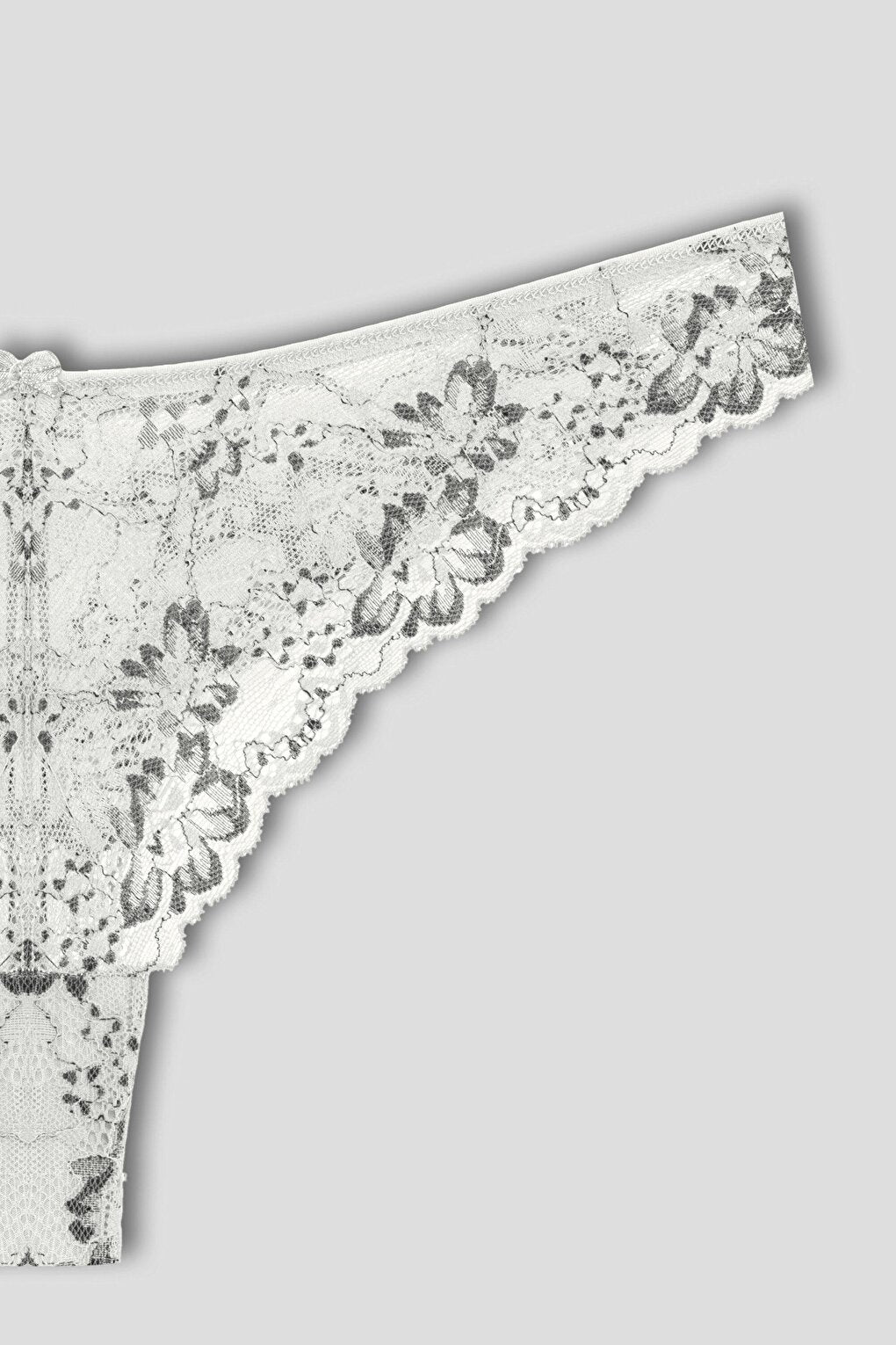 Double Color Lace High Waist Brazilian Women's Thong Panties