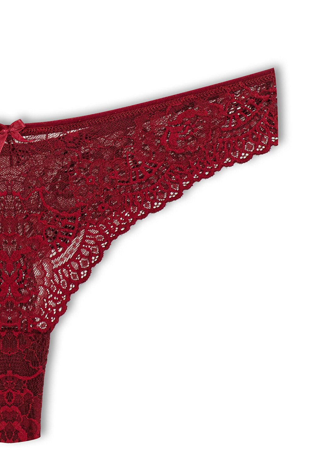 Lace High Waist Brazilian Women's Thong Panties