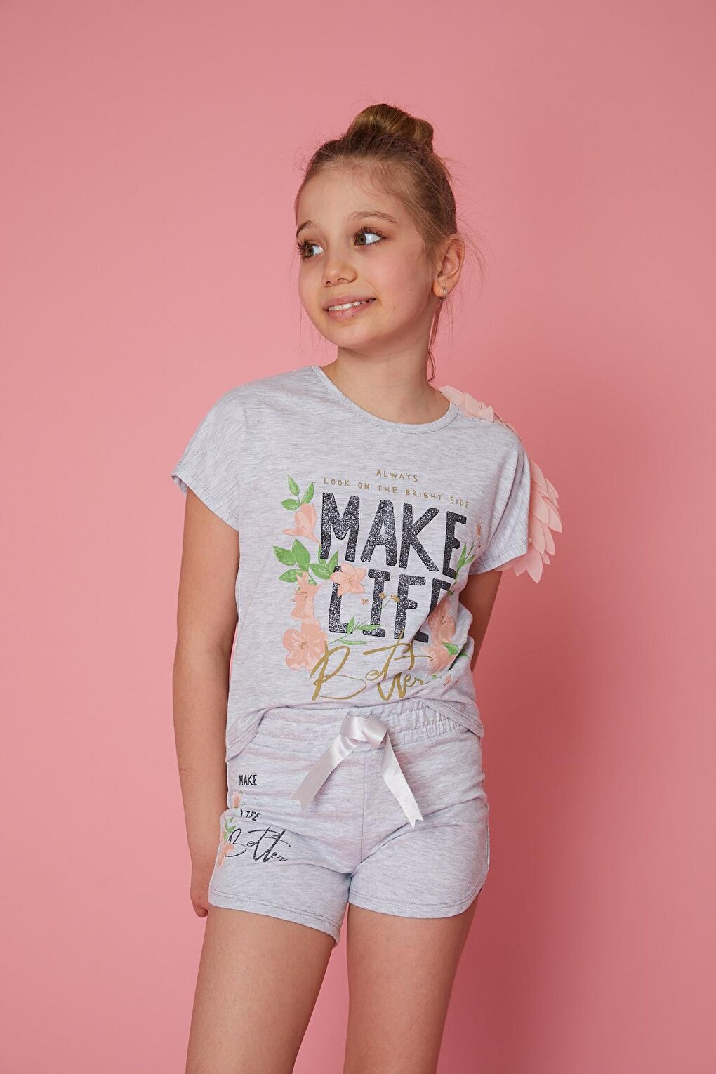 Girl's Make Life Blouse