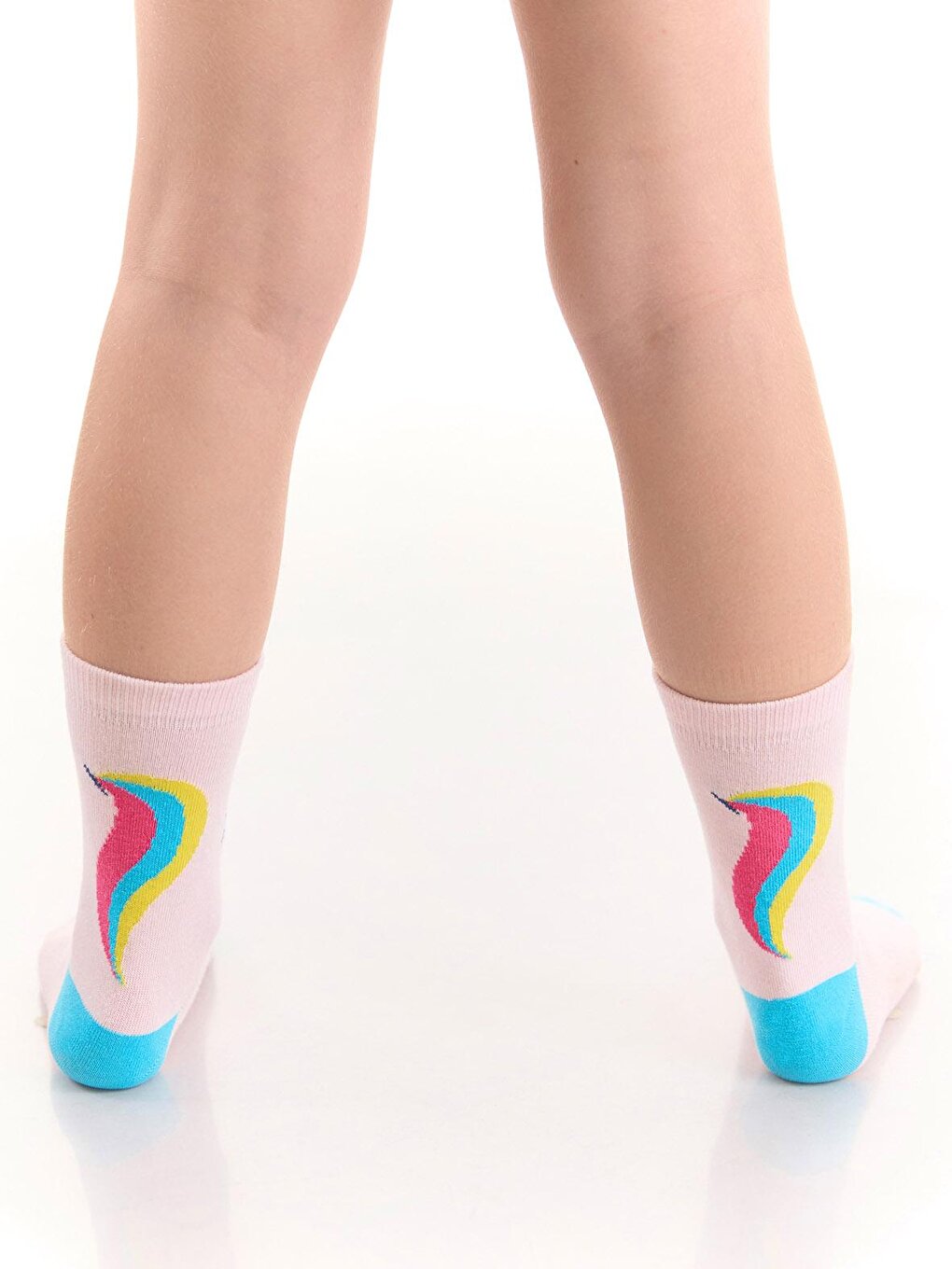 Rainbow Star Girl's 2-Piece Socks Set