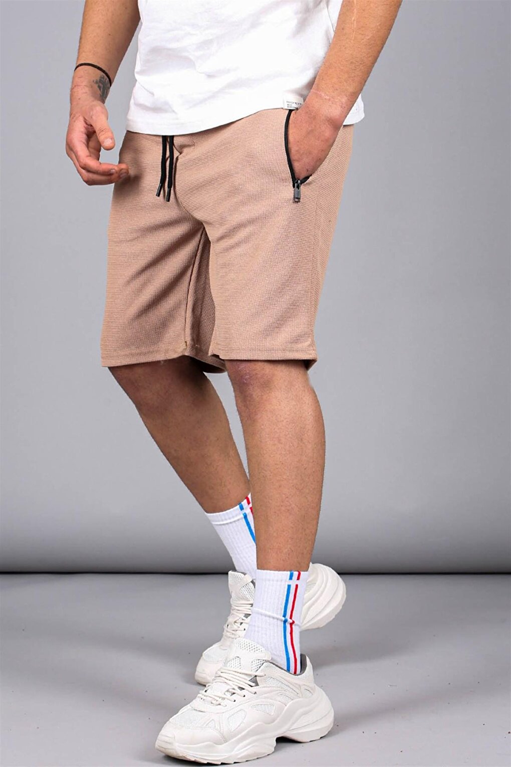 Camel Regular Fit Basic Men's Shorts 5464