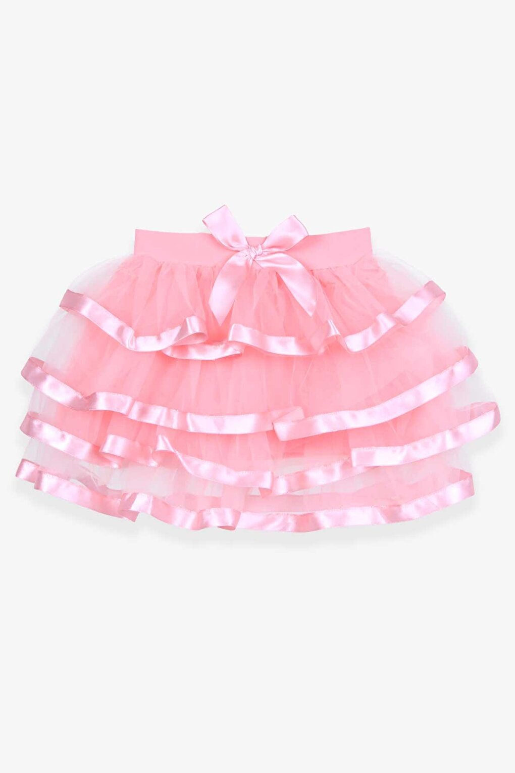 Girl's Skirt Tulle Salmon (Age 9-10)