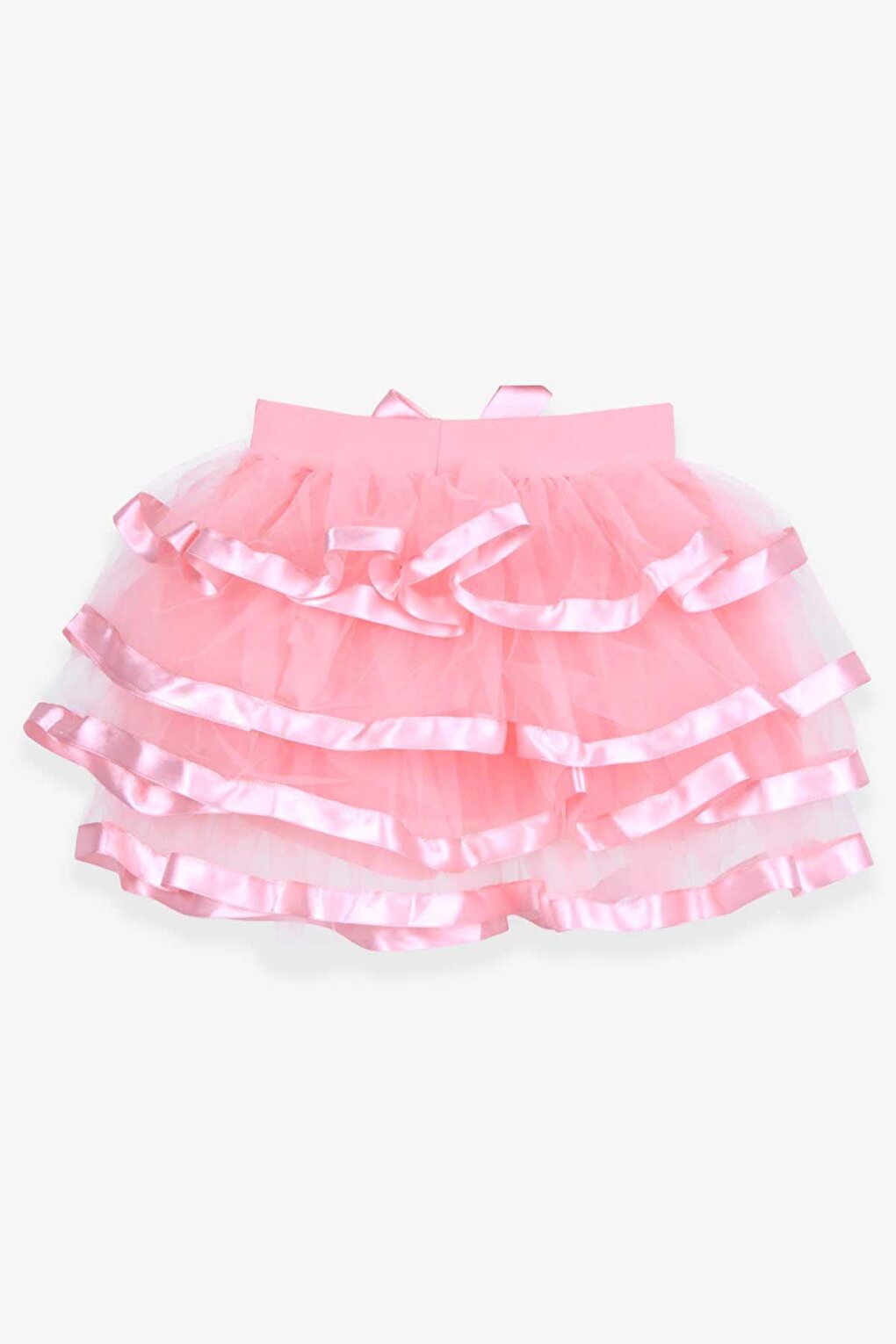 Girl's Skirt Tulle Salmon (Age 9-10)