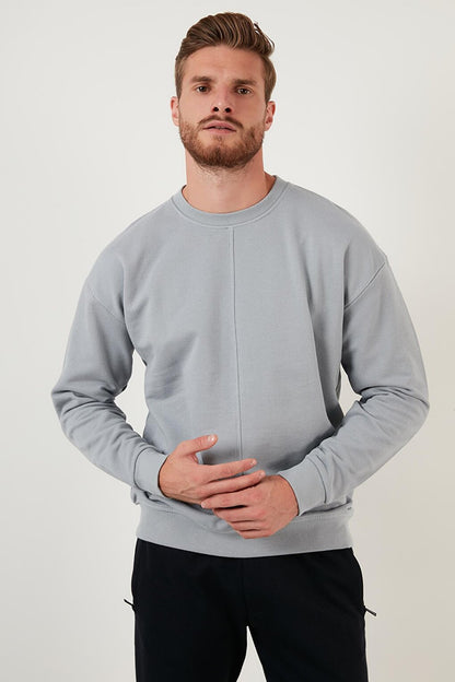 Regular Fit Crew Neck Cotton Sweat 59052721