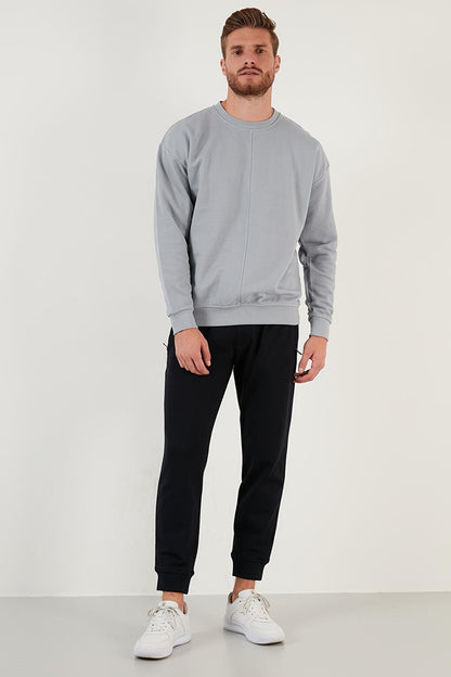 Regular Fit Crew Neck Cotton Sweat 59052721