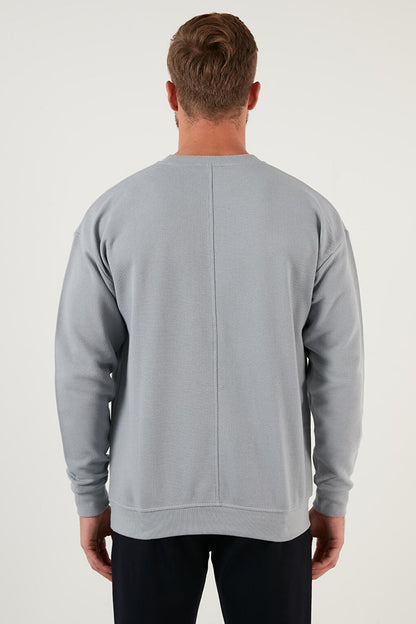 Regular Fit Crew Neck Cotton Sweat 59052721