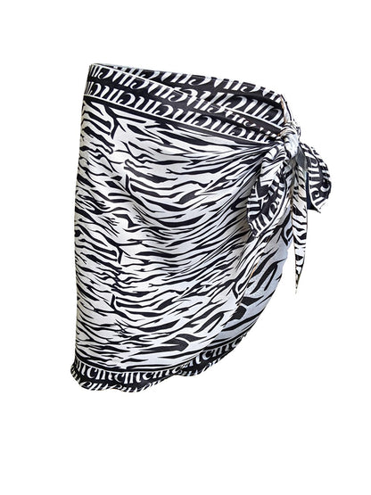 Hailey Classic Zebra Short Pareo