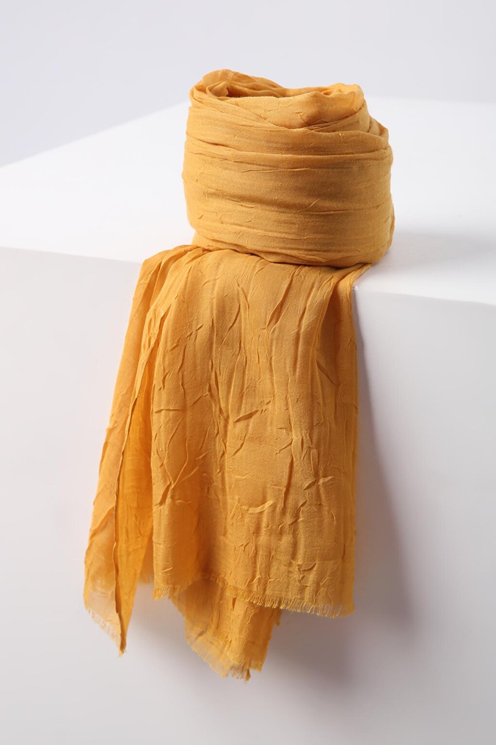 Mustard Bamboo Krash Shawl