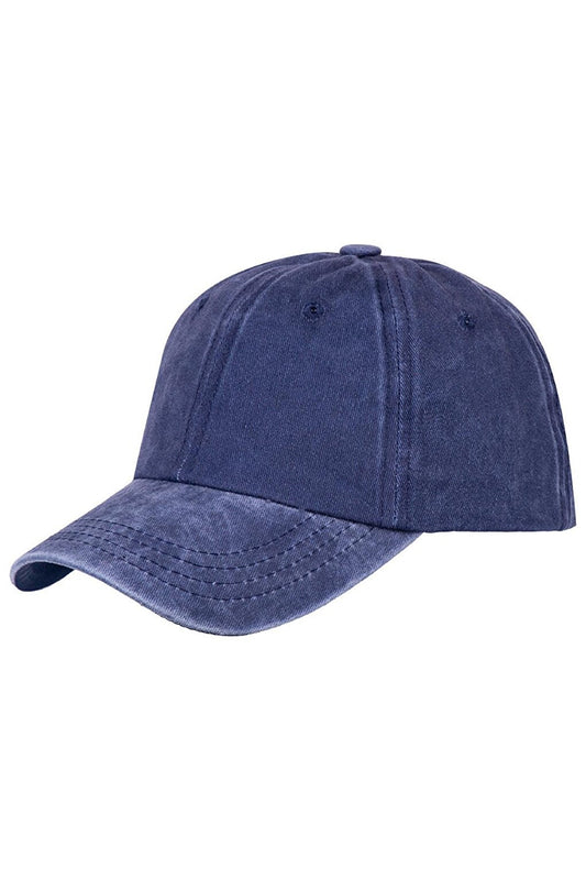 Washed | 100% Cotton Washed Cap Hat