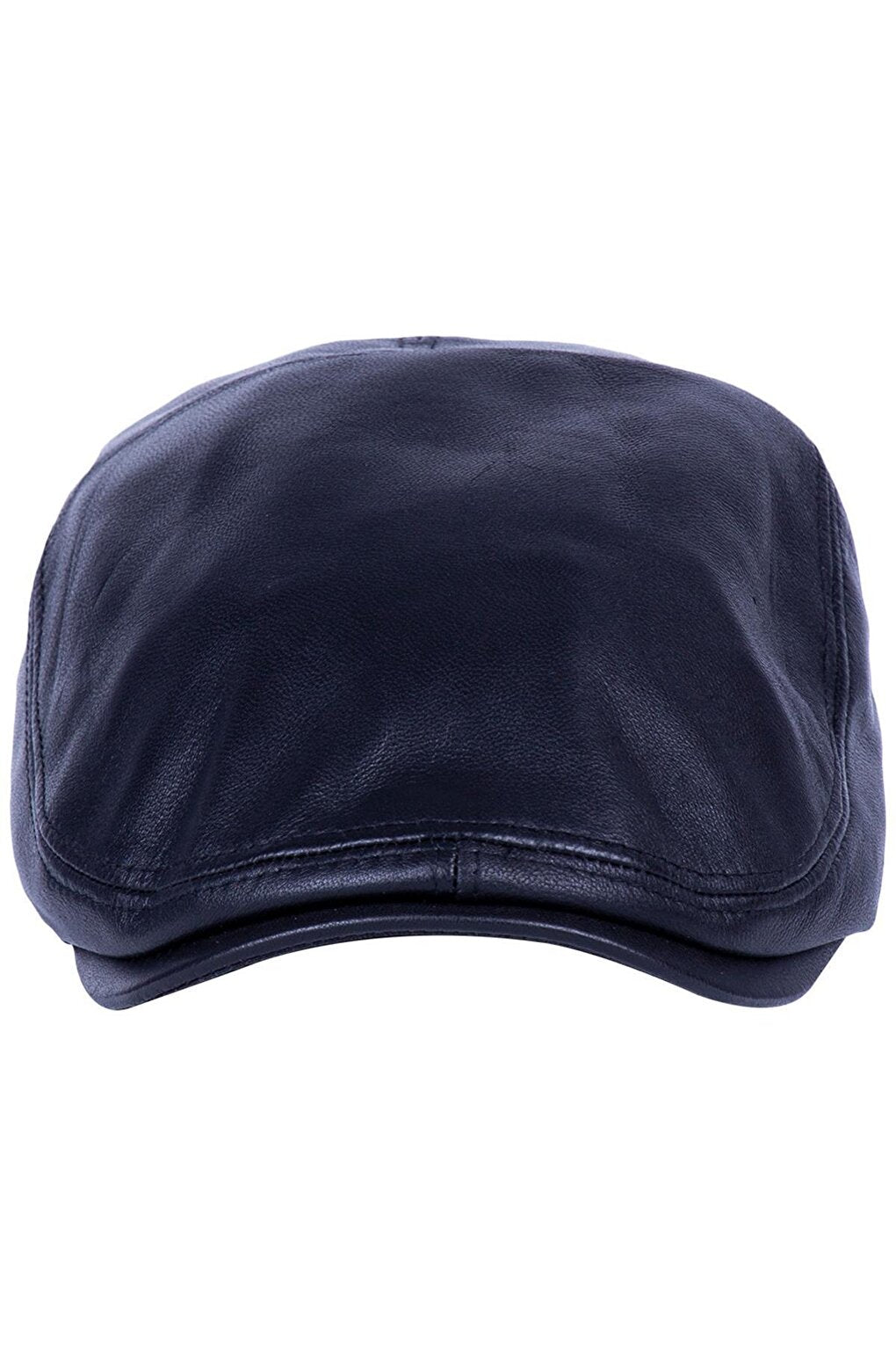 Leather | Men's Leather Cap with Elastic Back Cap