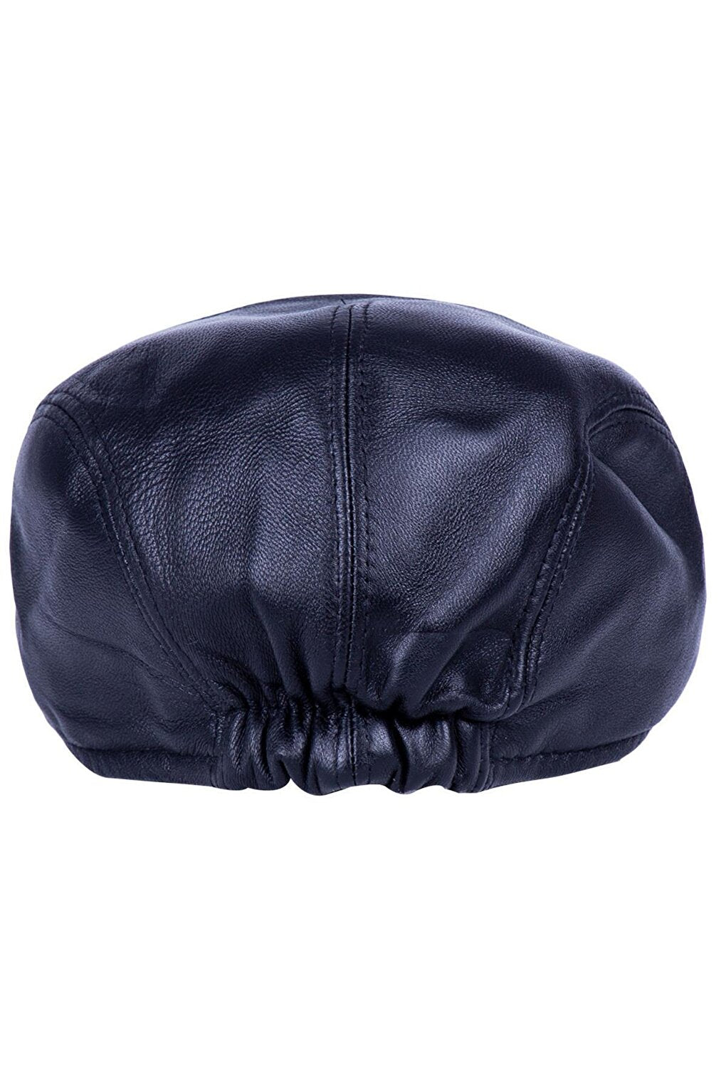 Leather | Men's Leather Cap with Elastic Back Cap