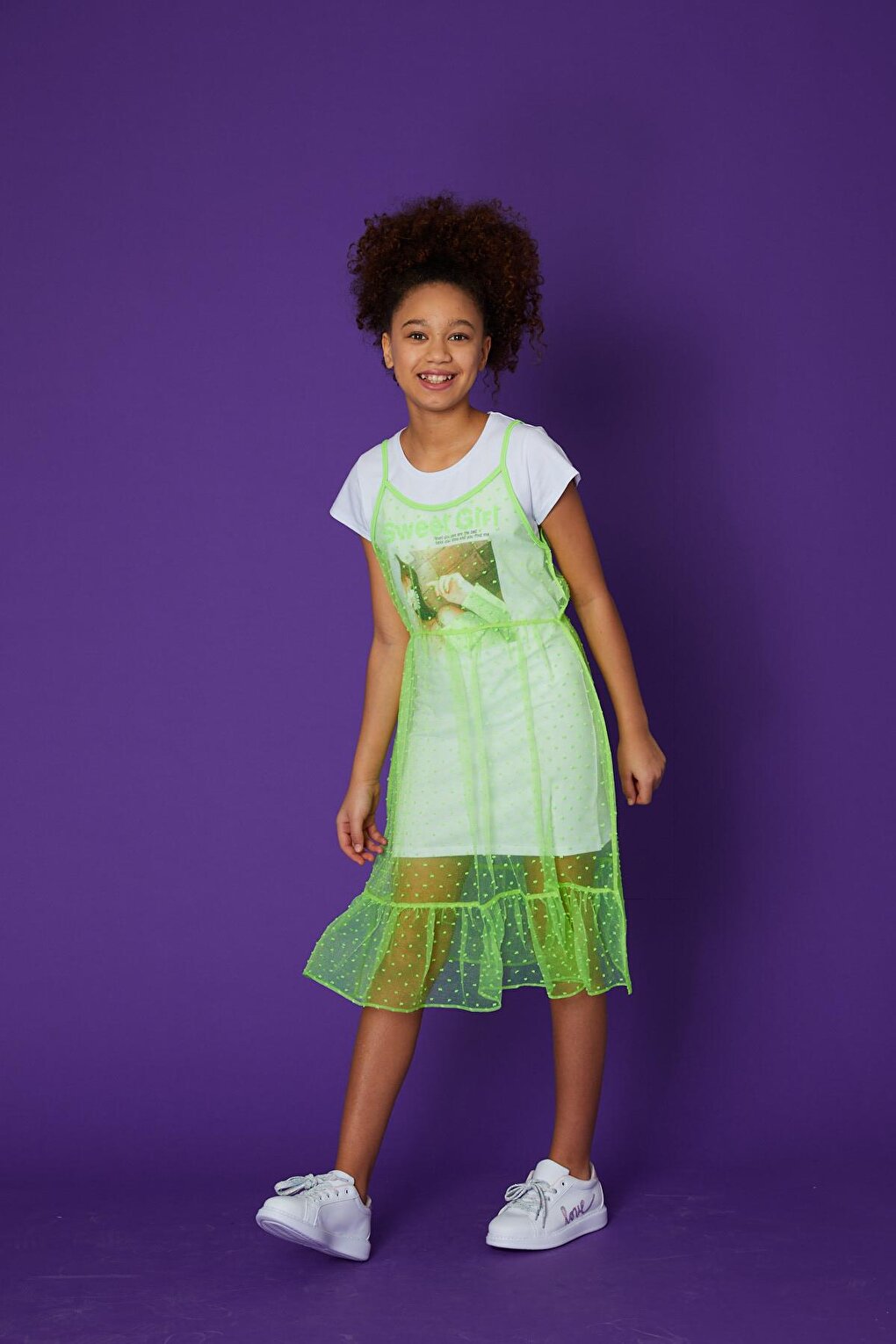 Girl's 2 Piece Tulle Dress