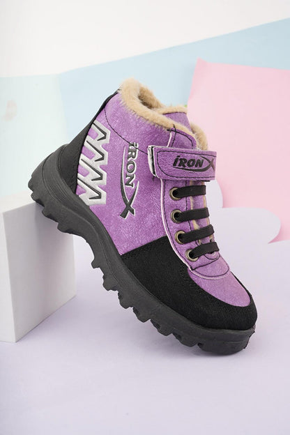 Kiddo Cold-Resistant Shearling Children's Boots