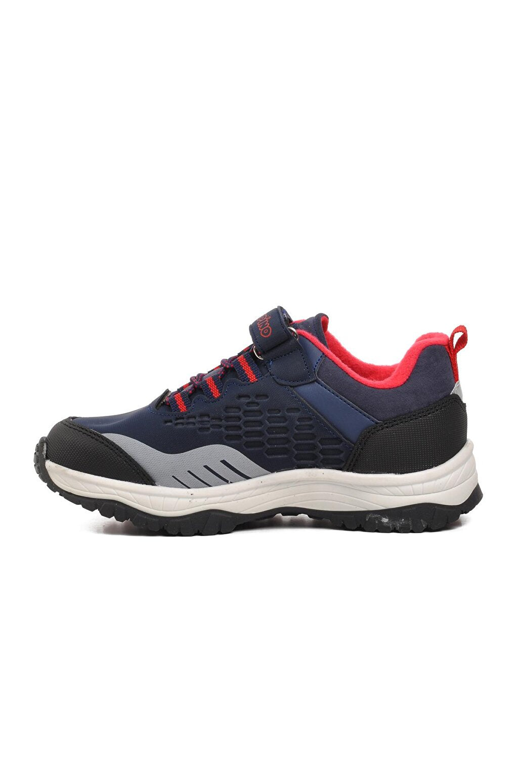 1572-F Navy Blue-Red Children's Outdoor Shoes