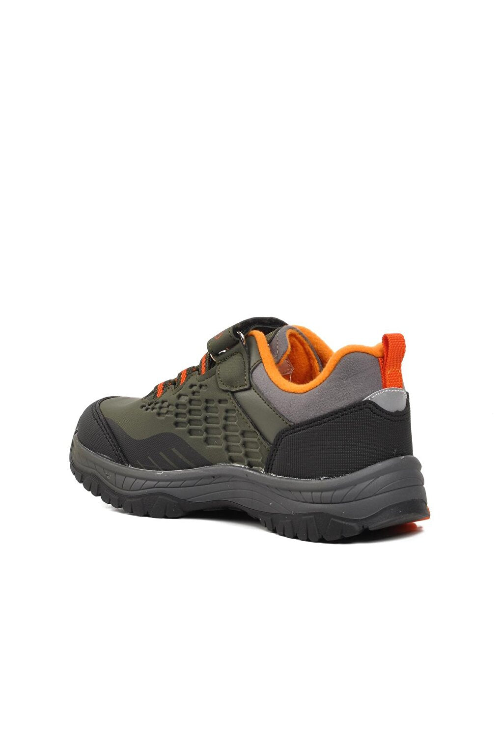 1572-F Khaki-Orange Children's Outdoor Shoes