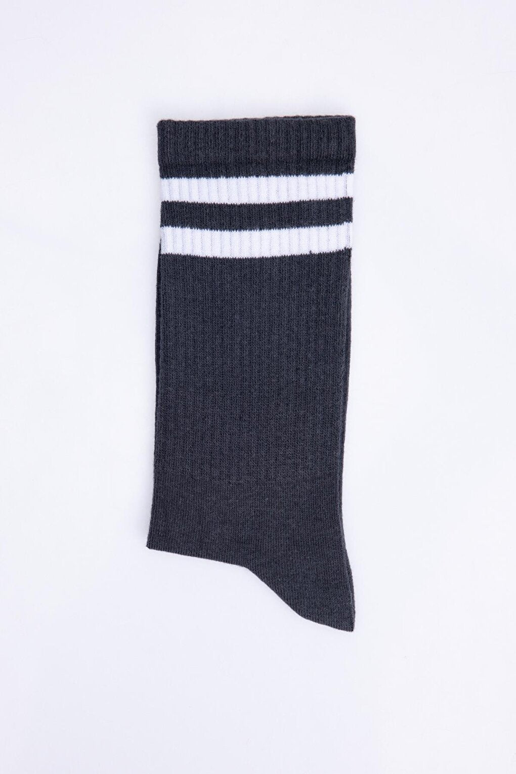 Unisex Striped College Smoked Tennis Socks