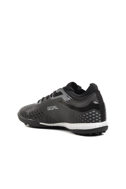 1011 Black-Black-Smoked Unisex Astroturf Field Shoes