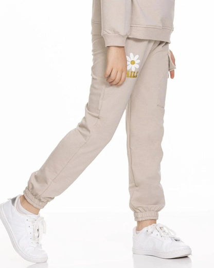 Smile Printed Cargo Pocket Sweatpants 54937