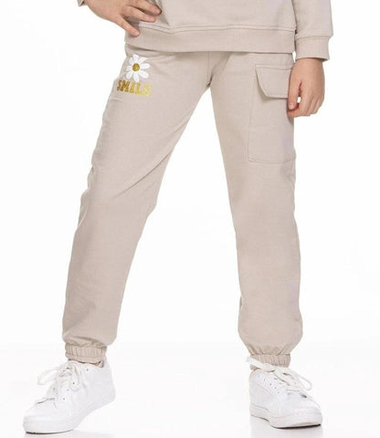 Smile Printed Cargo Pocket Sweatpants 54937