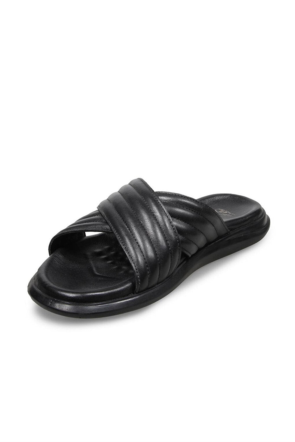 Men's Black Slippers Shoes