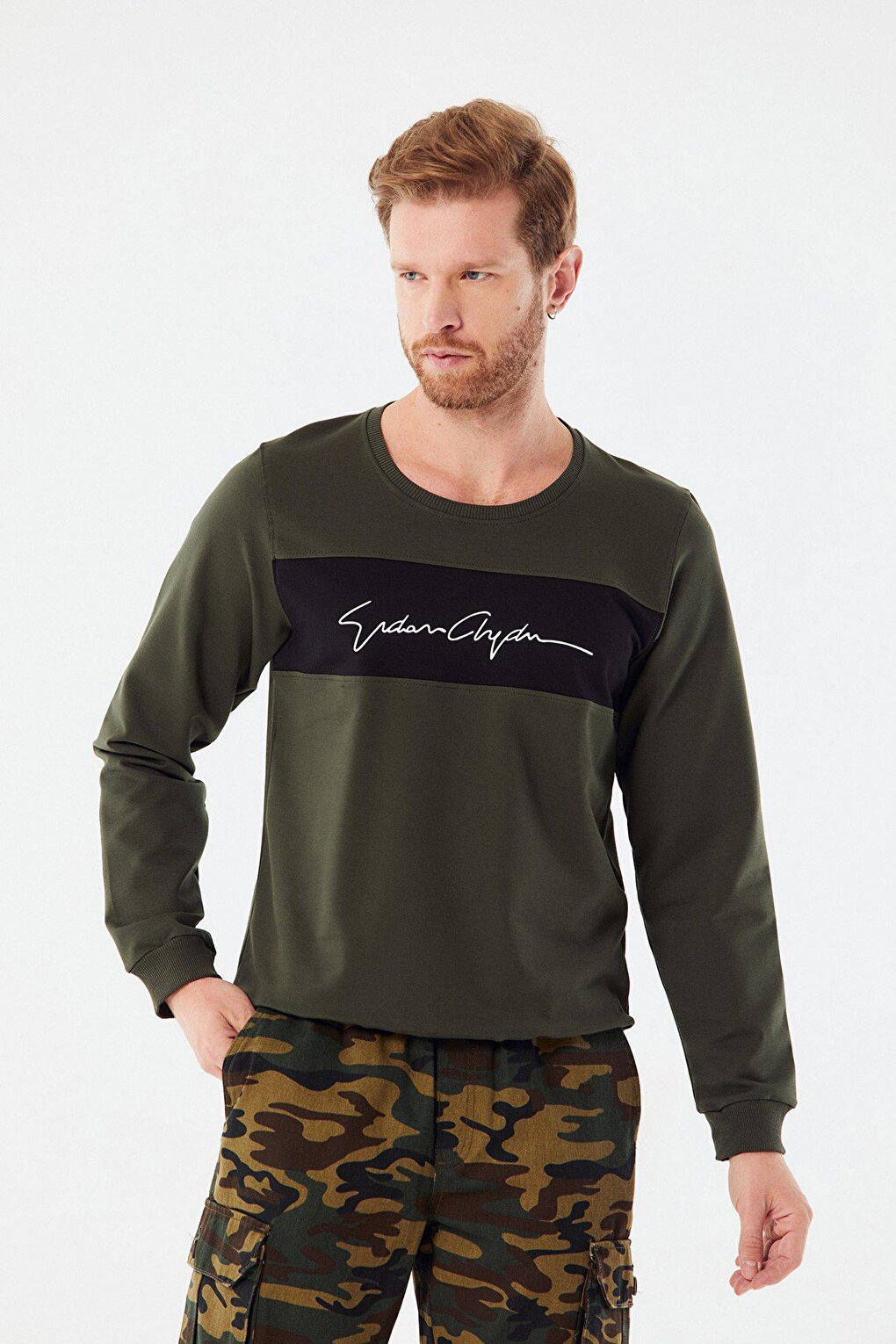 Text Printed Sweatshirt