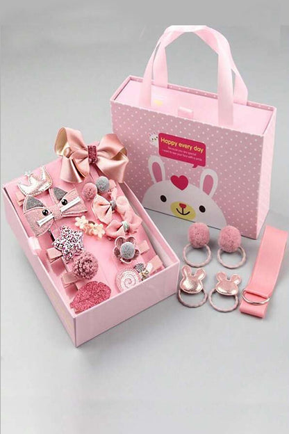 Gift Bag Boxed Girl's Buckle Set 18pcs