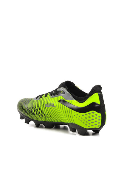 1011 Green-Black-Smoked Unisex Football Boots