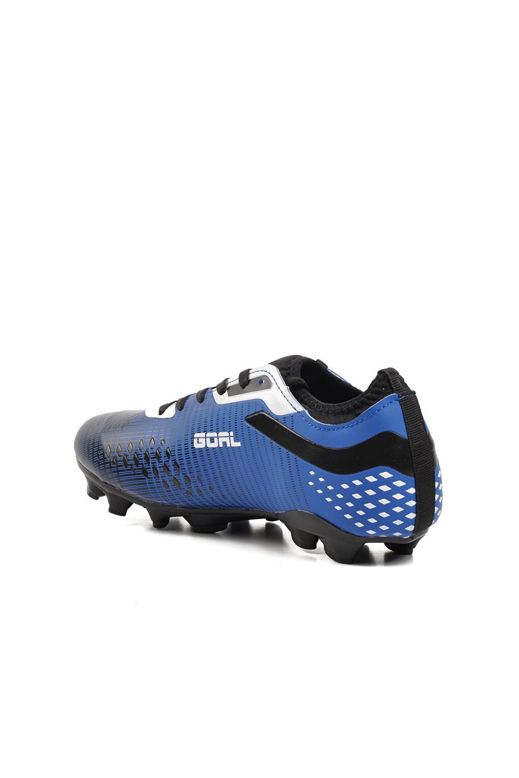 1011 Sax-Black-White Unisex Football Boots