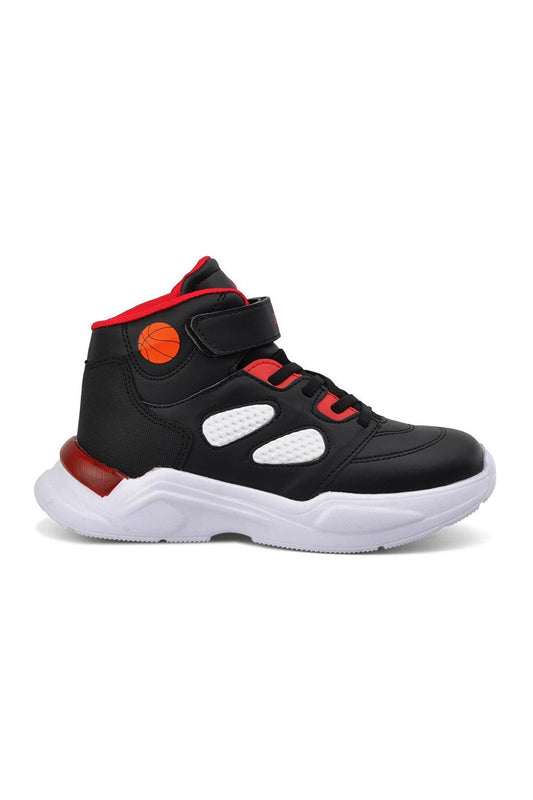 985 Black-White-Red Boys Basketball Shoes