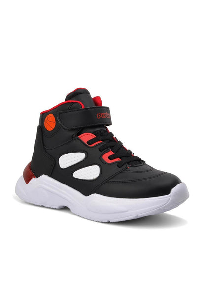 985 Black-White-Red Boys Basketball Shoes