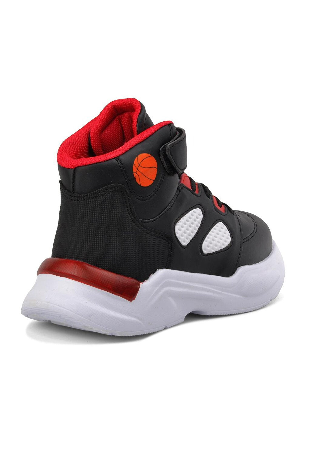 985 Black-White-Red Boys Basketball Shoes