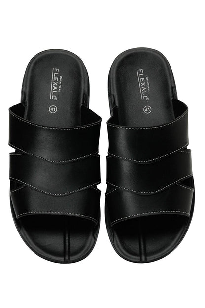 2800-6 3FX Black Men's Slippers