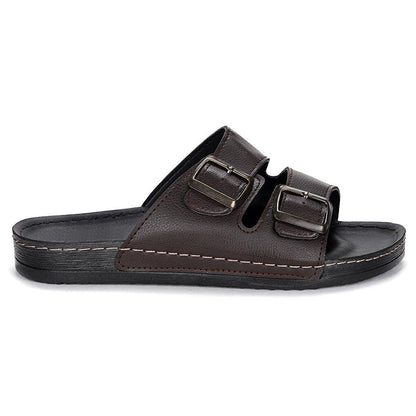 Casual Men's Belted Slippers Ary 36-473