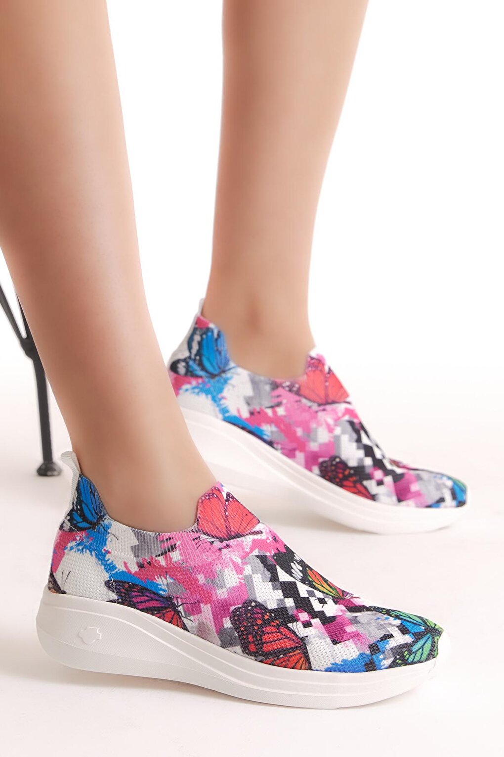 Women's Colorful Patterned Sneakers