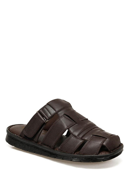 FX-79 Brown Men's Slippers