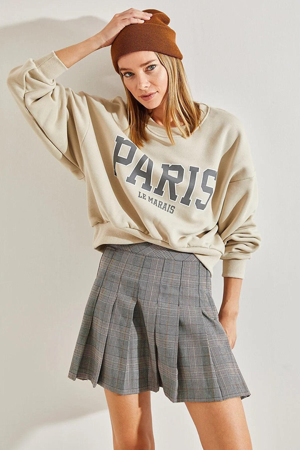 Women's Paris Printed Sweatshirt