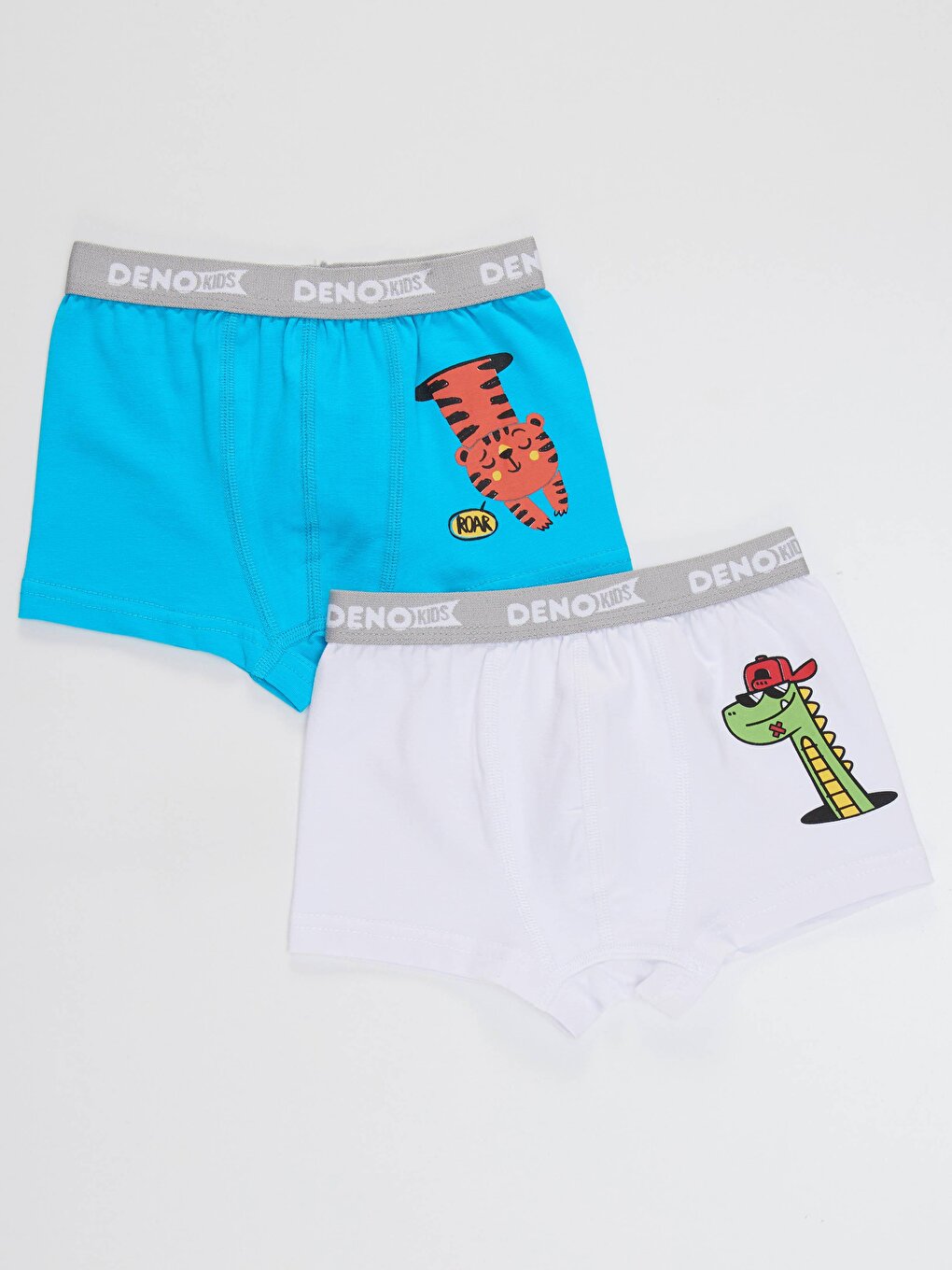 Boy's Blue-White 2 Piece Boxer Set