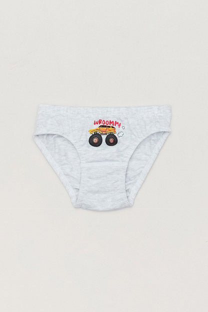 Printed 3-Piece Boys' Slip Panties