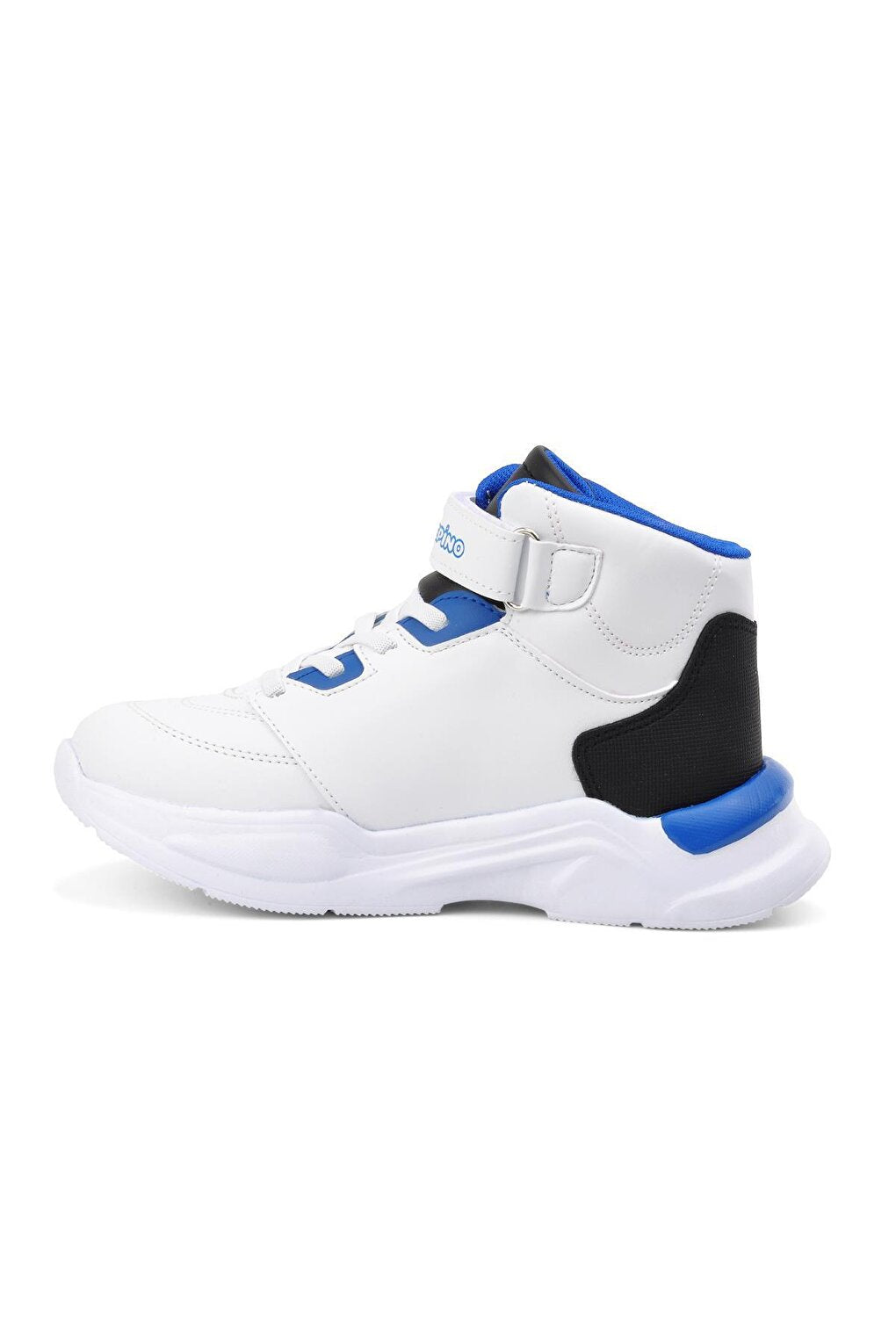 985 White-Black-Saks Boys' Basketball Shoes