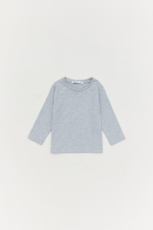 Basic Crew Neck Unisex Kids Bodysuit