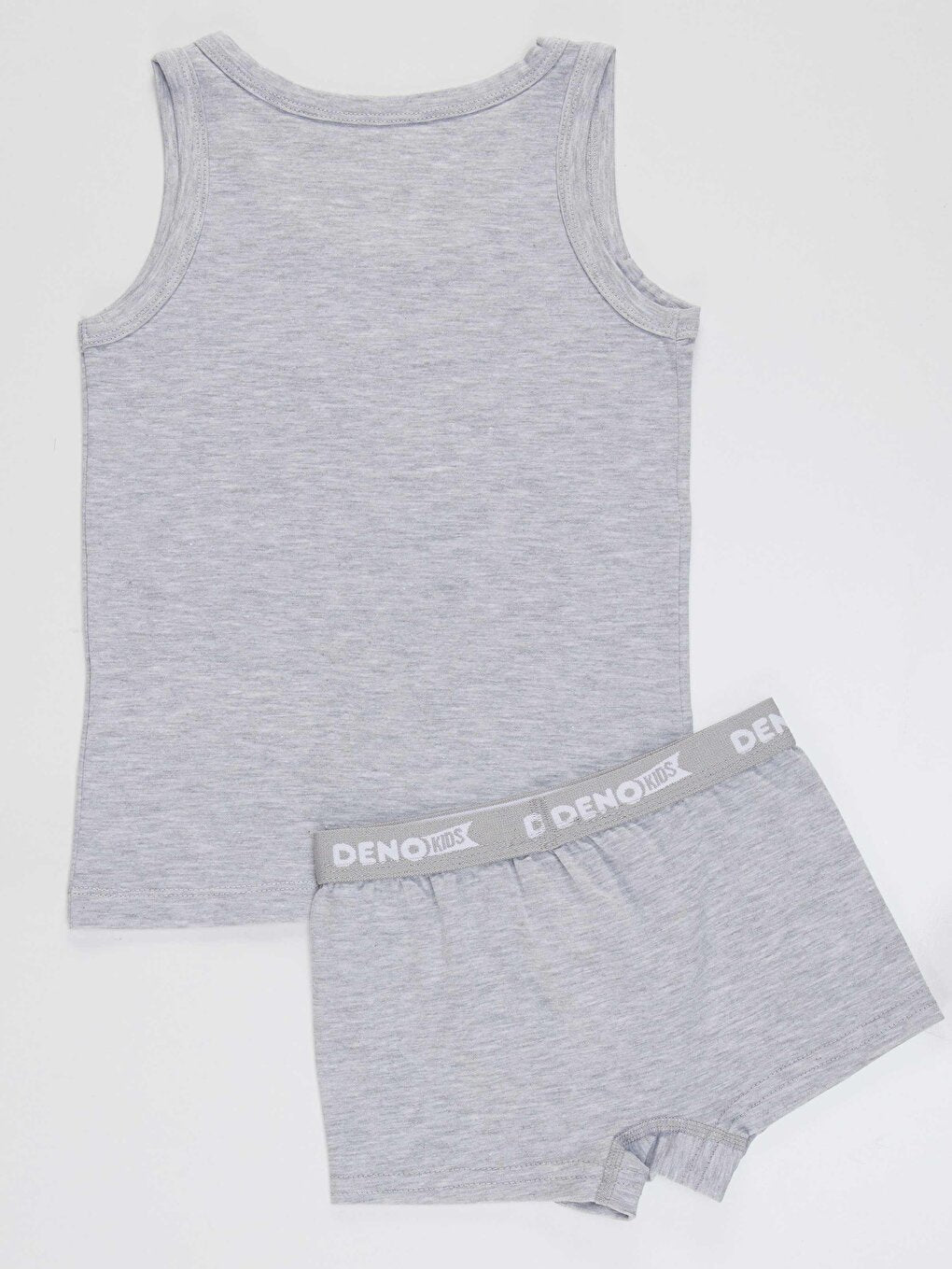 Crocodile Boy Gray Undershirt Boxer Set