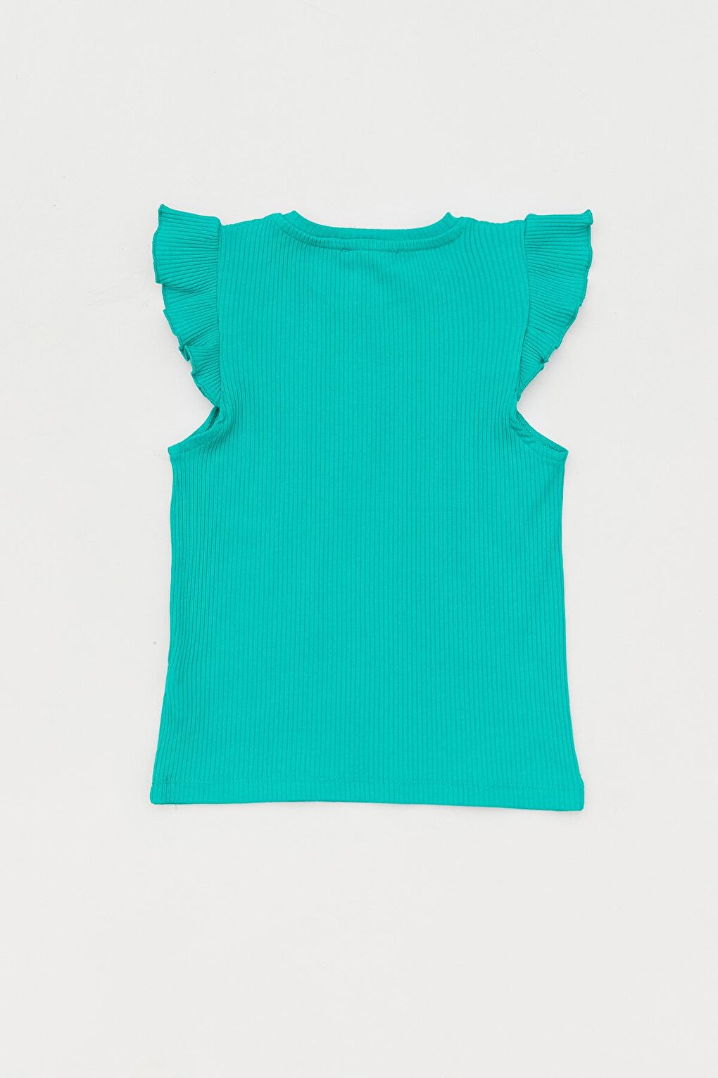 Girls' Bodysuit with Ruffled Sleeves